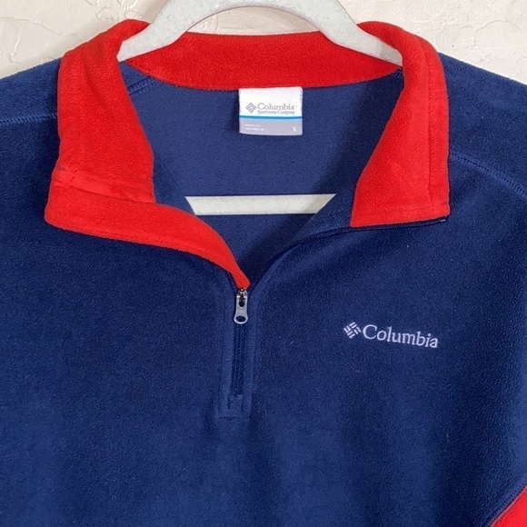 Columbia 1/4 zip fleece pullover - Picture 3 of 7